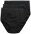Ulla Popken 795269 Slips 3-pack Zwart - Slips - 