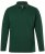 JP1880 Polo Shirt Long Sleeve Pique Dark Green - Polo shirts - Grote Maten Poloshirts Heren