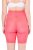 Ulla Popken 799278 Anti-schuur shorts Rood - Anti-schuur shorts - 