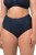 Ulla Popken 800279 Gestreepte slips 2-pack Donkerblauw - Slips - 