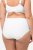 Ulla Popken 800279 Gestreepte slips 2-pack Wit - Slips - 
