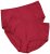 Ulla Popken 800279 Gestreepte slips 2-pack Wijnrood - Slips - 