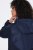 Ulla Popken 800400 Jas met fleecevoering Donkerblauw - Fleecekleding - 