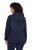 Ulla Popken 800400 Jas met fleecevoering Donkerblauw - Fleecekleding - 