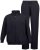 JP1880 802933 Joggingpak met jack en broek Donkerblauw - Trainingspakken - Heren trainingspakken in grote maten