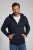 Jay-Pi 804164 Hoodie met rits Donkerblauw - Sweaters & hoodies - Sweaters & Hoodies Grote Maten Heren