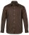 JP1880 Shirt Business Long Sleeve Brown - Hemden - Overhemden Grote Maten Heren