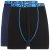 Kam Jeans Boxershorts Black and Navy 2-Pack - Ondergoed & zwem - Grote Maten Ondergoed Heren