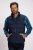 JP1880 Quilted Gilet Stand-up Collar Navy - Jassen - Grote Maten Herenjassen