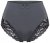 Ulla Popken 809385 Corrigerende slip met kant Antraciet - Shapewear - 