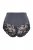Ulla Popken 809385 Corrigerende slip met kant Antraciet - Shapewear - 