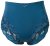 Ulla Popken 809385 Corrigerende slip met kant Petrol - Shapewear - 