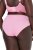 Ulla Popken 811602 Slips met kant Roze - Slips - 
