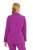 Ulla Popken 811944 Klassieke blazer Pruim - Blazers - Damesblazers in grote maten