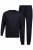 JP1880 Pyjamas Two-piece Long Sleeve and Long Trousers Navy - Ondergoed & zwem - Grote Maten Ondergoed Heren