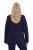 Ulla Popken 812754 Jersey blazer van punto di roma Donkerblauw - Blazers - Damesblazers in grote maten