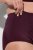 Ulla Popken 813137 Corrigerende slip met hoge taille Wijnrood - Shapewear - 