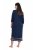 Ulla Popken 815333 Nachthemd Donkerblauw - Nachthemden - 