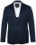 JP1880 815431 Colbert met lichte halve voering Donkerblauw - Pakken - Grote Maten Kostuum Heren