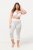 Ulla Popken 815580 3/4 panty legging met dijbescherming 80 den Wit - Panty's & sokken - 