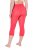 Ulla Popken 815580 3/4 panty legging met dijbescherming 80 den Lichtrood - Panty's & sokken - 