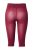 Ulla Popken 815580 3/4 panty legging met dijbescherming 80 den Rood - Panty's & sokken - 