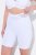 Ulla Popken 816440 Corrigerende short met hoge taille Wit - Shapewear - 