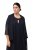 Ulla Popken 817211 Jasje Donkerblauw - Jassen - Grote maten jassen voor dames