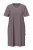 Ulla Popken 819289 Nachthemd met korte mouwen 2-pack Bruin - Nachthemden - 