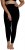 Ulla Popken 819652 Thermo panty legging Zwart - Panty's & sokken - 