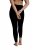 Ulla Popken 819652 Thermo panty legging Zwart - Panty's & sokken - 