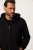 JP1880 820464 Hoodie jack met teddyvoering Zwart TALL - TALL sweatshirts - TALL sweatshirts voor lange mannen