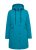 Ulla Popken 821495 Functionele jas Turquoise - Jassen - Grote maten dames jassen