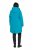 Ulla Popken 821495 Functionele jas Turquoise - Jassen - Grote maten dames jassen