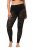 Ulla Popken 822286 Panty legging met dierenprint Zwart - Panty's & sokken - 