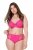 Ulla Popken 822864 Slips met kant Roze - Slips - 