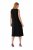 Ulla Popken 823276 Mouwloze jurk Zwart - Maxi jurken - Grote maten maxi jurken