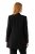 Ulla Popken 823318 Blazer met opstaande kraag Zwart - Blazers - Damesblazers in grote maten