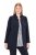 Ulla Popken 823318 Blazer met opstaande kraag Donkerblauw - Blazers - Damesblazers in grote maten