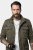 JP1880 Field Jacket with Badges Vintage Look TALL Moss Green - TALL jassen - Jassen in TALL-maten