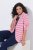 Ulla Popken 824355 Jersey blazer Koraal - Blazers - Damesblazers in grote maten