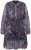 Ulla Popken 824976 Bedrukte jurk Donkerblauw - Midi jurken - Midi-jurken in grote maten