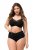 Ulla Popken 825676 Corrigerende slip met hoge taille Zwart - Shapewear - 