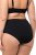 Ulla Popken 825676 Corrigerende slip met hoge taille Zwart - Shapewear - 