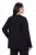 Ulla Popken 825828 Jasje Zwart - Jassen - Grote maten jassen voor dames