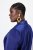 Ulla Popken 826161 Gestructureerde blazer met kleppen Donkerblauw - Blazers - Damesblazers in grote maten