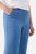 Ulla Popken 826163 Wijde pantalon Denimblauw - Stoffen broeken - Dames wijde broeken in grote maten