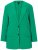 Ulla Popken 826487 Oversized blazer met kleppen Smaragdgroen - Blazers - Damesblazers in grote maten