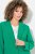 Ulla Popken 826487 Oversized blazer met kleppen Smaragdgroen - Blazers - Damesblazers in grote maten