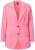 Ulla Popken 826487 Oversized blazer Roze - Blazers - Damesblazers in grote maten